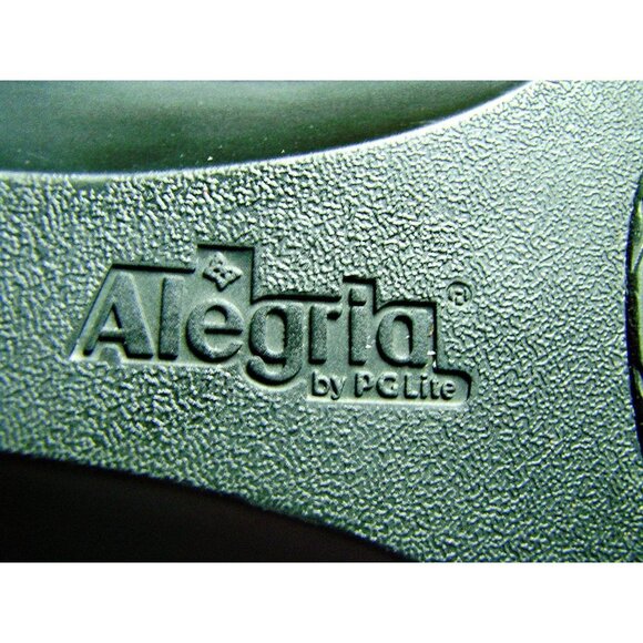 Womens ALEGRIA By PG Lite Burgundy Leather Clogs COMFORT Shoes Size 38 US 8 - Picture 8 of 12